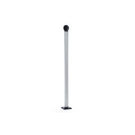 Colonnetta in alluminio APRIMATIC per pulsante a chiave PC12E (altezza 110 cm)