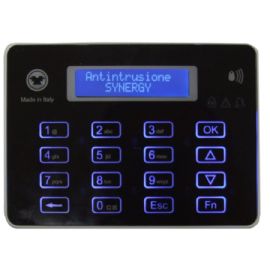 TASTIERA TOUCH NERA PER ANTIFURTO MICROVIDEO SINERGY SY-821N RFID USB