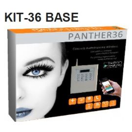 KIT ANTIFURTO SISTEMA DI ANTINTRUSIONE WIRELESS KIT PANTHER 36 BASE MICROVIDEO