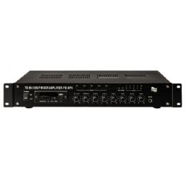 CENTRALE AMPLIFICAZIONE MIXER RTS FM/USB/SDHC 120W 2 INGRESSI MIC E 2 AUX