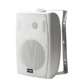 DIFFUSORE CASSA ACUSTICA DA PARETE RTS 50W 2 VIE 8 Ohm COMPLETO DI STAFFA BIANCO