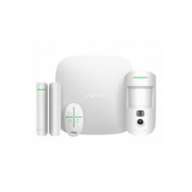 AJAX StarterKit WI-FI Cam Hub2 MotionProtect DoorProtect SpaceControl BIANCO 38172